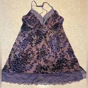 Y2K lace nightgown in bloom by Jonquil tank top size small